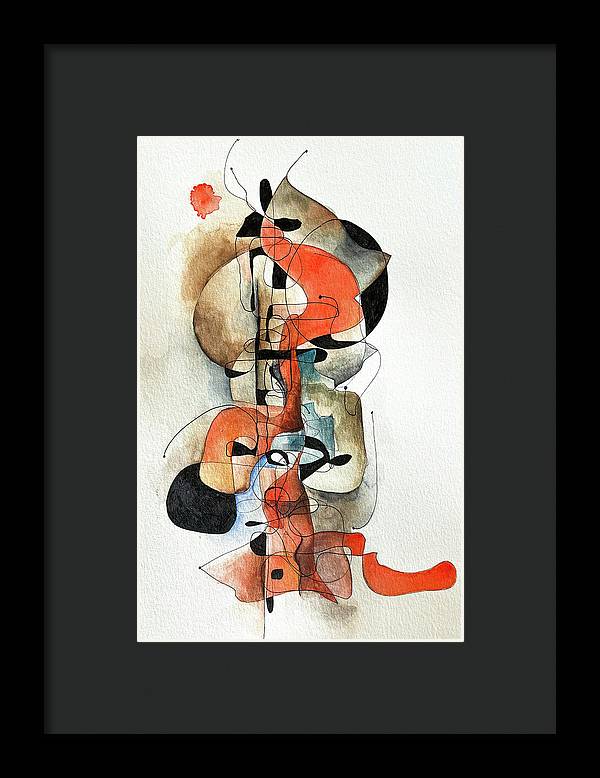Figure Abstraction - Framed Print