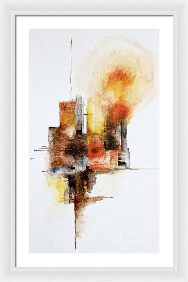 Urban Landscape 2 - Framed Print