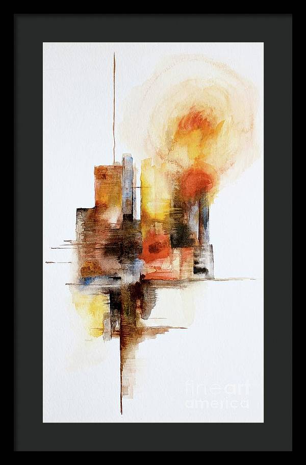 Urban Landscape 2 - Framed Print