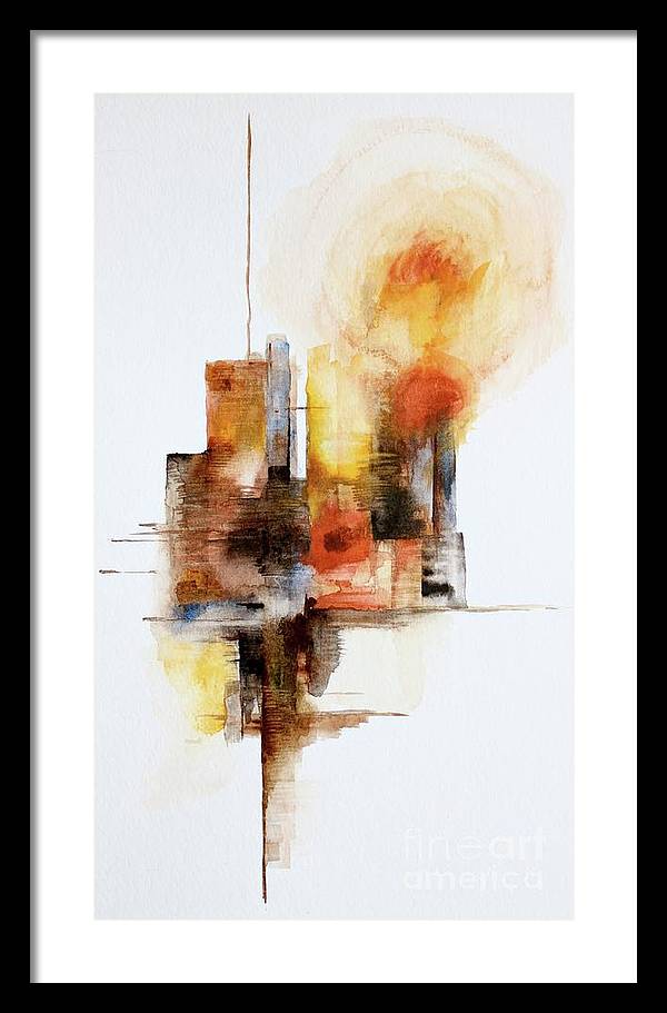 Urban Landscape 2 - Framed Print