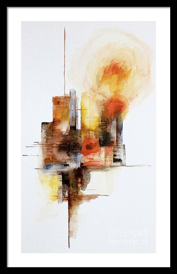 Urban Landscape 2 - Framed Print