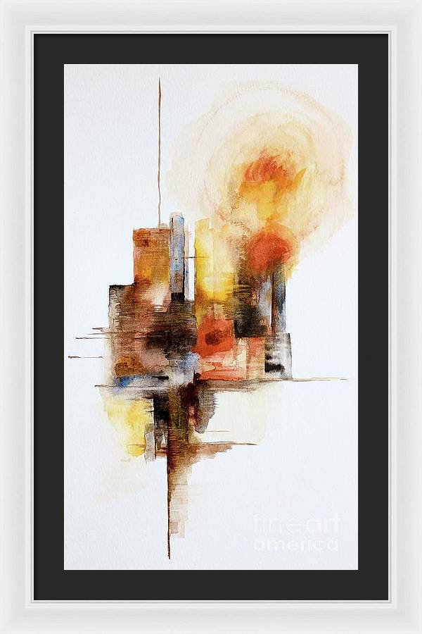 Urban Landscape 2 - Framed Print