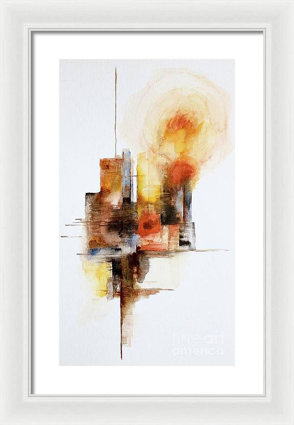 Urban Landscape 2 - Framed Print