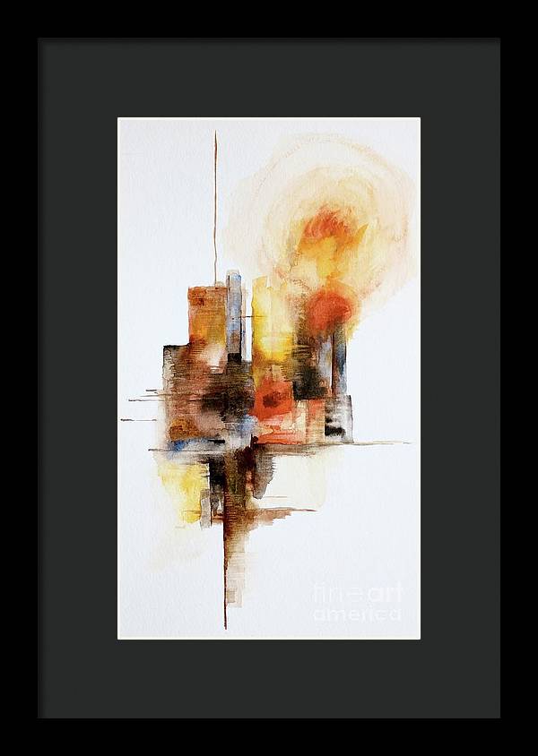 Urban Landscape 2 - Framed Print