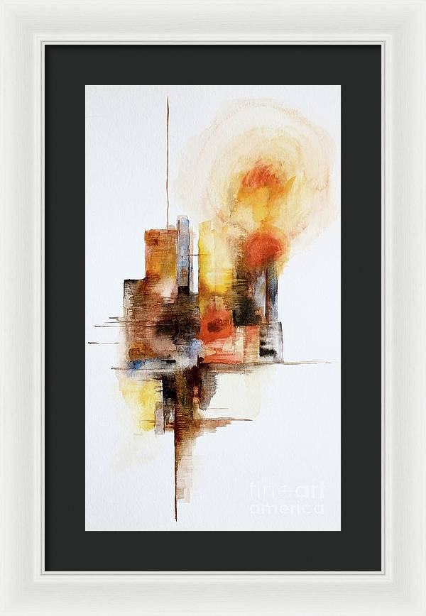 Urban Landscape 2 - Framed Print