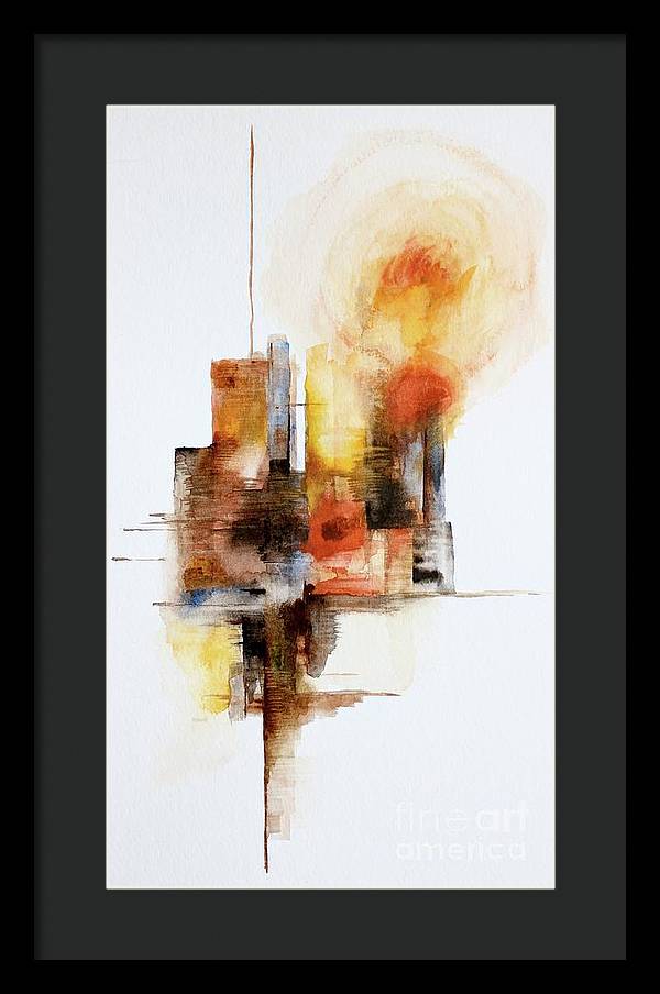 Urban Landscape 2 - Framed Print