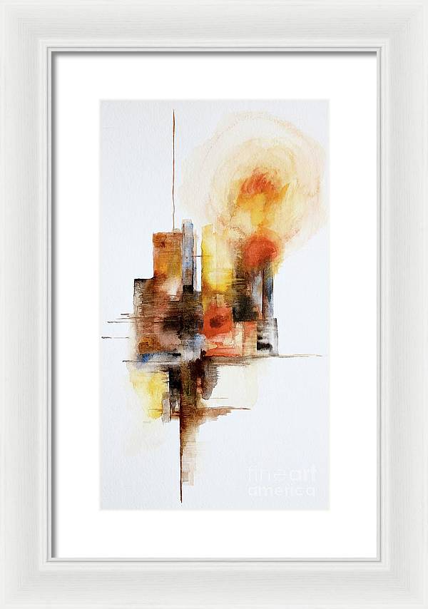 Urban Landscape 2 - Framed Print