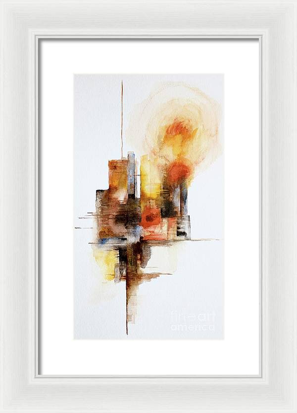 Urban Landscape 2 - Framed Print
