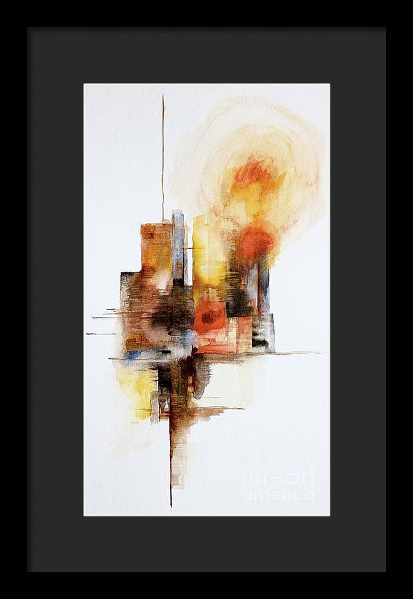 Urban Landscape 2 - Framed Print