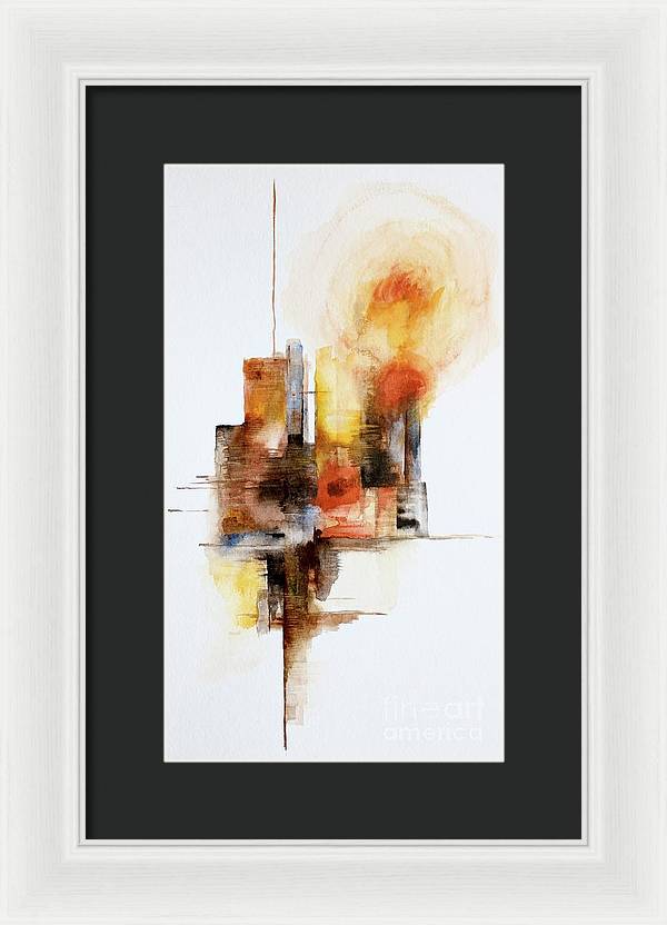 Urban Landscape 2 - Framed Print
