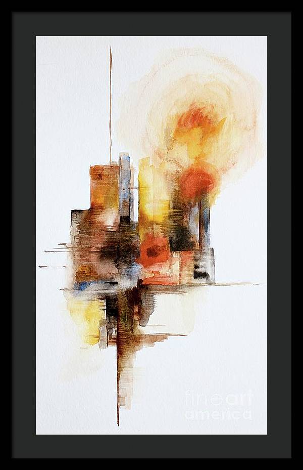 Urban Landscape 2 - Framed Print