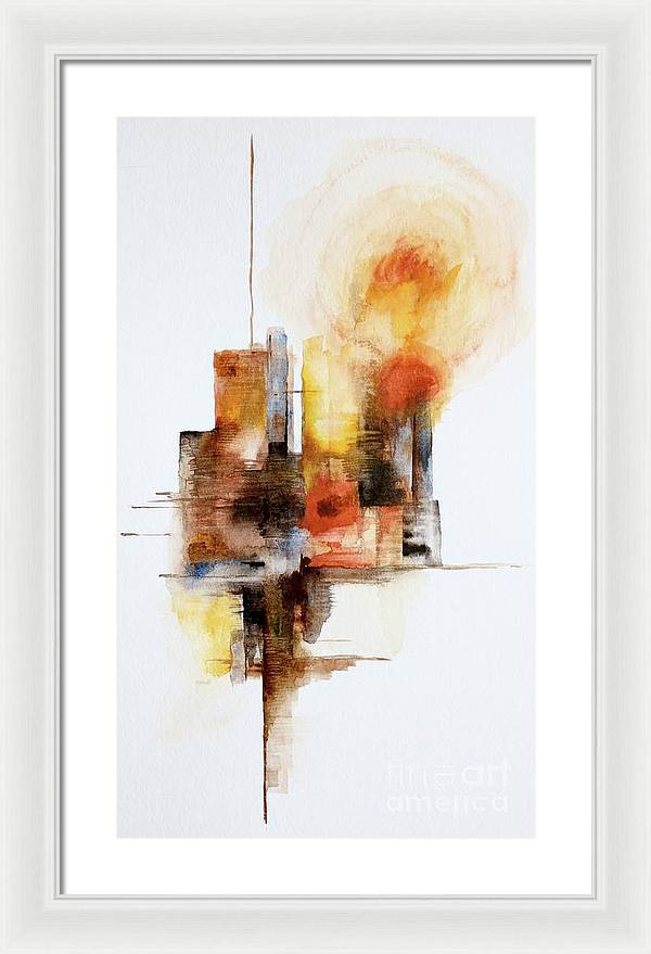 Urban Landscape 2 - Framed Print