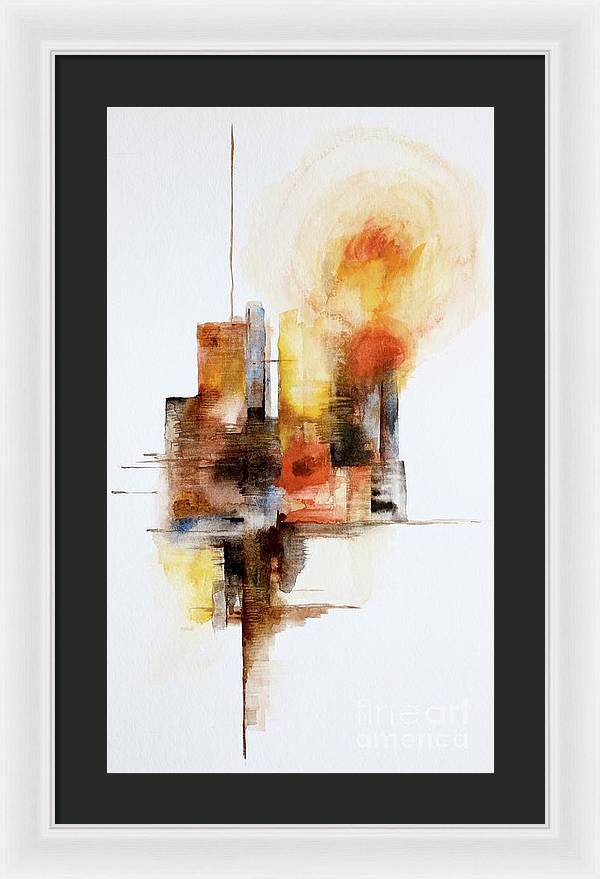 Urban Landscape 2 - Framed Print